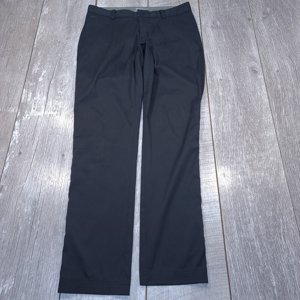 Nike Golf Pants Mens 30x32 Black Dri-FIT Tour Performance Trousers